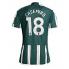 Herren Fußballbekleidung Manchester United Casemiro #18 Auswärtstrikot 2023-24 Kurzarm